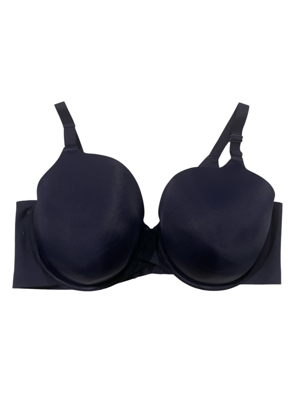 Cacique Lightly Lined Full Coverage Bra Underwire Navy Blue 40DDD